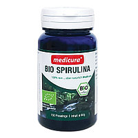 Tablete spirulina Bio 100% pura Medicura 150 buc