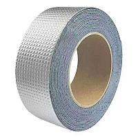 Banda adeziva de etansare impermeabila fabricata din aluminiu si cauciuc butilic, 5 cm x 5 m