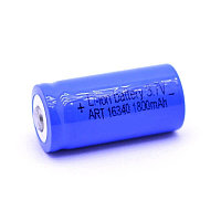 Acumulator 16340 li-ion 3.7v 1800mah, reincarcabil, albastru