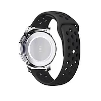 Curea compatibila smartwatch Samsung Frontier, Negru