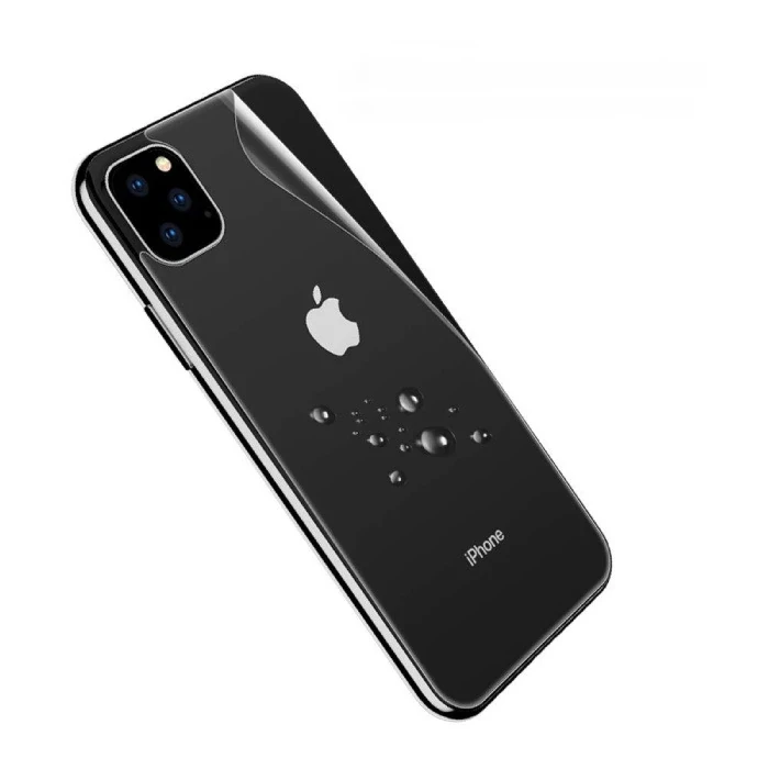 Folie protectie Digita-Play, Hydrogel, Iphone 11 Pro, spate, regenerativa, aplicare usoara - foto 1 - id-p97118394