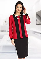 Costum office bluza cu fusta neagra 01BF021i161 - 42 EU