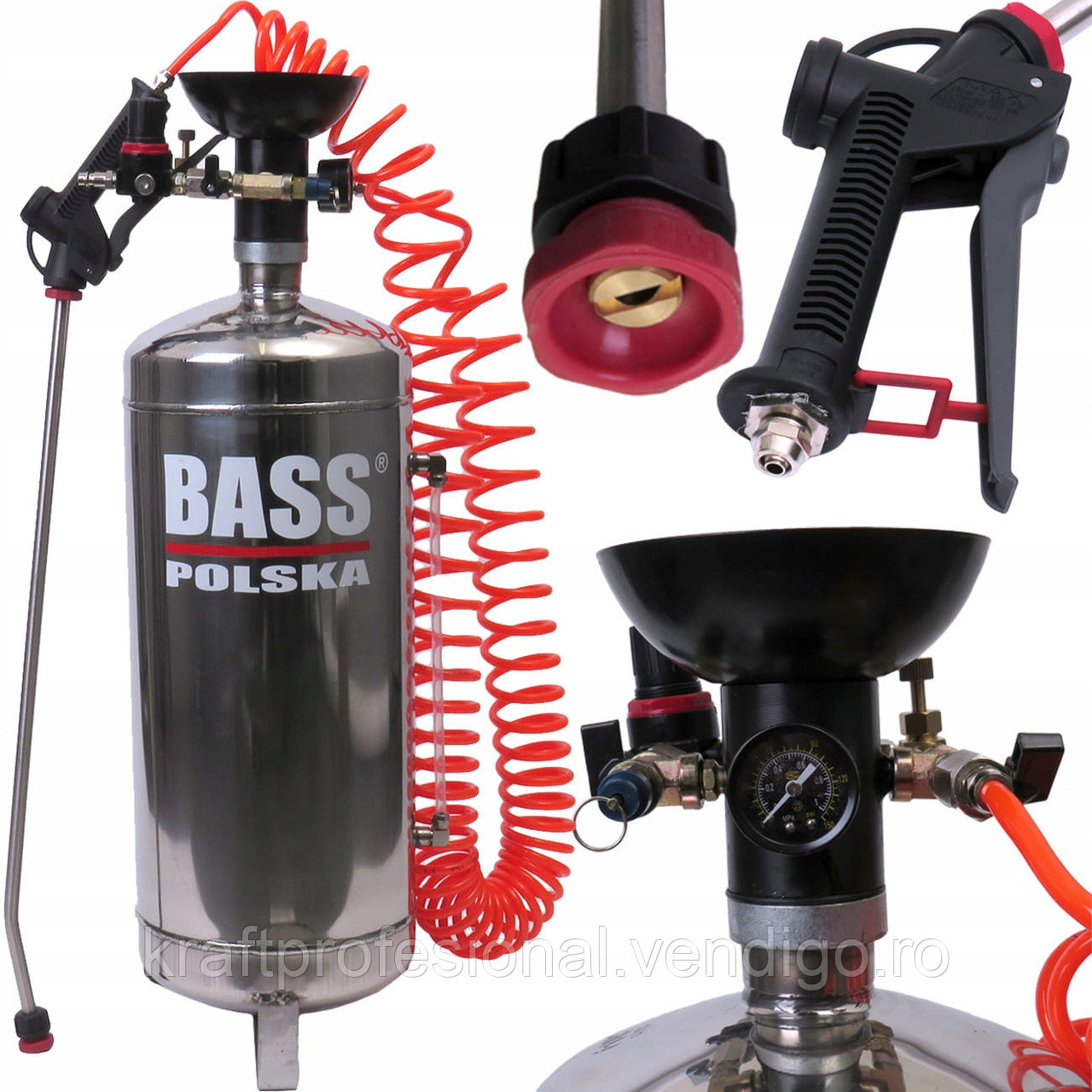 Nebulizator pentru spalatorie auto,rezervor inox 24 l - 4041 - foto 1 - id-p97118830