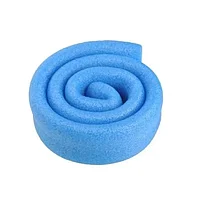 Husa burete/spuma pentru protectie stalpi trambulina, albastru, 3.5/5x90 cm, Malatec