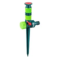 Aspersor rotativ reglabil, plastic, cu tarus, 78 mp, Verto