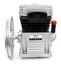 Cap compresor de aer cu 2 pistoane 700l 3kW / 4CP KraftDele KD1493 TBC, foto 4