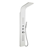 Panel dus multifunctional "NILO" - METAFORM Italy, cu termometru cu indicator LCD, cu hidromasaj si efect de