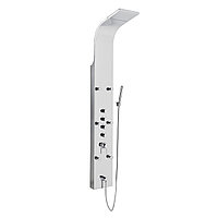 Panel dus multifunctional "NIAGARA" - METAFORM Italy, cu hidromasaj si efect de cascada, cu suprafata din inox