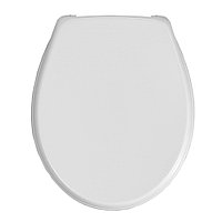 Capac WC, HARO, Duroplast PICO, alb, sistem prindere inox FastFix, 372x435 mm