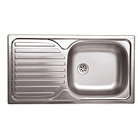 Chiuveta bucatarie inox linen anticalcar Kromevye EC301D, 1 cuva, 435 X 780 mm