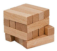 Joc logic IQ din lemn Square sticks