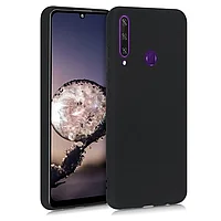 Husa Soft Matt, MadHawk, Compatibila cu Huawei Y6p, Negru