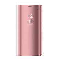 Husa Smart Clear View compatibila cu Samsung Galaxy 53 5G, roz