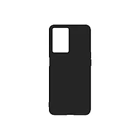 Husa Silicon compatibil cu Oppo A57 4G, A57 5G, A77 4G, A77 5G, Negru