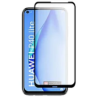 Folie Sticla Full Cover Premium pentru Huawei P40 Lite, 5D, Full Glue, Negru