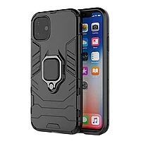 Husa G-Ring Defender Compatibil cu iPhone 11 Pro, Antishock Armor, Inel rotativ 360 grade, Magnet suport auto