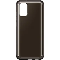 Husa de protectie Samsung Soft Clear Cover pentru A02s, Black