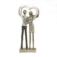 Statueta Moderna Cuplu Cu Inima H29 cm