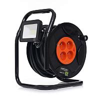 Prelungitor electric pe tambur, cu lampa led, 30m , 4 prize, KD4037