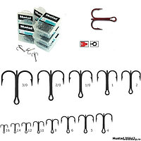 Ancora Tripla Rotunda Mustad Bronz, 25buc/plic,Marime Nr. 2/0