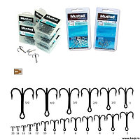 Ancora Tripla Mustad Bronz, 25buc/plic,Marime Nr. 16