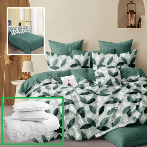 PACHET PROMO LENJERIE PAT FINET 6 PIESE + 2 PERNE + PILOTĂ (M377) - LenjeriiPat-Pucioasa.ro - Magazin Online - foto 1 - id-p93106945