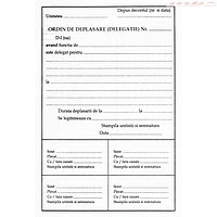 Ordin deplasare offset A5 55 g/mp 100 file