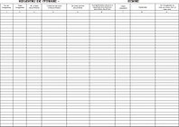 Registru intrare/iesire offset A4, 55 g/mp, 100 file RQ