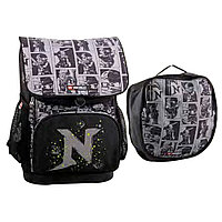 Ghiozdan neechipat Optimo + sac sport, Lego Core Line design NinjaGo Shadow