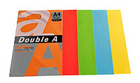 Hârtie color pentru copiator Double A, intens, 500coli/top, A4, 80g/mp, 5 culori asortate