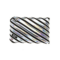 Penar cu fermoar, ZIPIT Metallic Jumbo - Argintiu