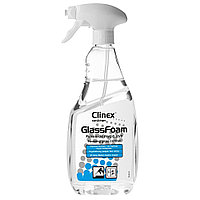 Spumă pentru curățare geamuri cu pulverizator Clinex Glass Foam, 650 ml