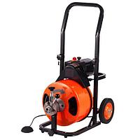 Sarpe pentru desfundat tevi, Electric, Profesional, 4 x capete taiere, 1500 W, Lungime 15 m, Diametru 1/2