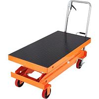 Carucior hidraulic cu platforma 120x 60 cm, Vevor max 800 kg, Inaltime ridicare 500 1500 mm