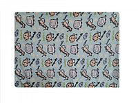 Paturica fleece premium, 100 x 70 cm, safari animal, George Home