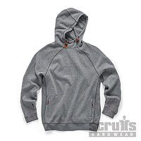 Hanorac profesional interior fleece periat, GRI, 65% poliester / 35% bumbac, 300 g/m², marimea M, Scruffs