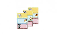 Set 9 etichete autocolante pentru caiete, carti, 8 x 4cm, Herlitz
