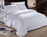 Lenjerie de pat DormeVu Satin Alb, Bumbac 100% - Cearceaf pat 220x240cm, cearceaf pilotă 180x210cm și 2 fețe