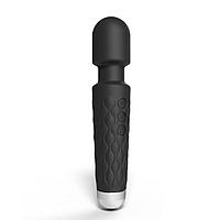 Loving Joy 20 Function Wand Vibrator Black