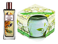 Set Apa de toaleta Women s Collection Powdery Mimosa, 75 ml, Lumanare Parfumata Pahar Colorat Sticla