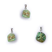 Pandantiv Chrysoprase piatra semipretioasa, 2-3cm