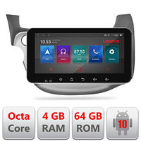 Navigatie dedicata Honda Fit 2008-2013 Android radio gps internet Lenovo Octa Core 4+64 LTE ecran de 10.33'
