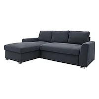 Coltar canapea extensibila dreapta Belle din material pakoworld antracit 236x164x88cm 164x236