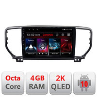 Navigatie dedicata Lenovo Kia Sportage facelift 2019- L-sportagL-19 , Octacore, 4Gb RAM, 64Gb Hdd, 4G, QLED