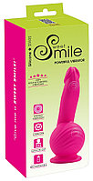 Dildo cu vibratii Smile Powerfull 2 motorase 19 cm