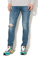 Blugi skinny slim fit Diesel Sleenker 00S7VG-069AI Albastru, W36-L32 US