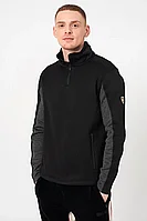 Bluza sport guess cu buzunare laterale cu fermoar Negru, L INTL