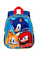 Ghiozdan gradinita 3D Sonic the Hedgehog Trio 31 x 26 x 11 cm Multicolor, 31 x 26 x 11 cm