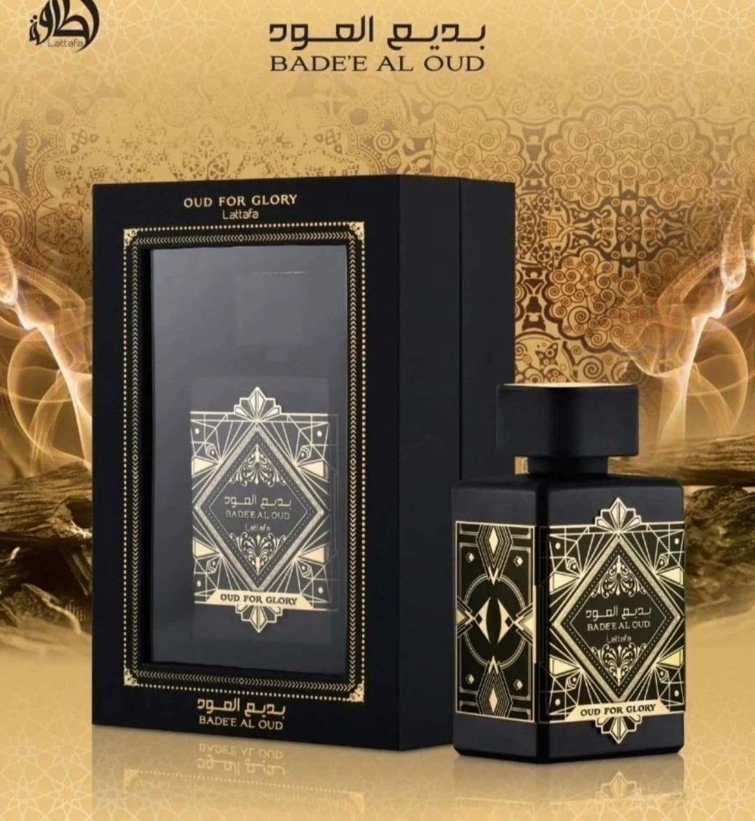 Lattafa BADE'E AL OUD FOR GLORY 100 ml apa de parfum unisex - foto 2 - id-p90481639