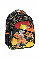 Ghiozdan Naruto Fire, 30 x 25 x 15 cm 31 x 24 x 12 cm, Negru